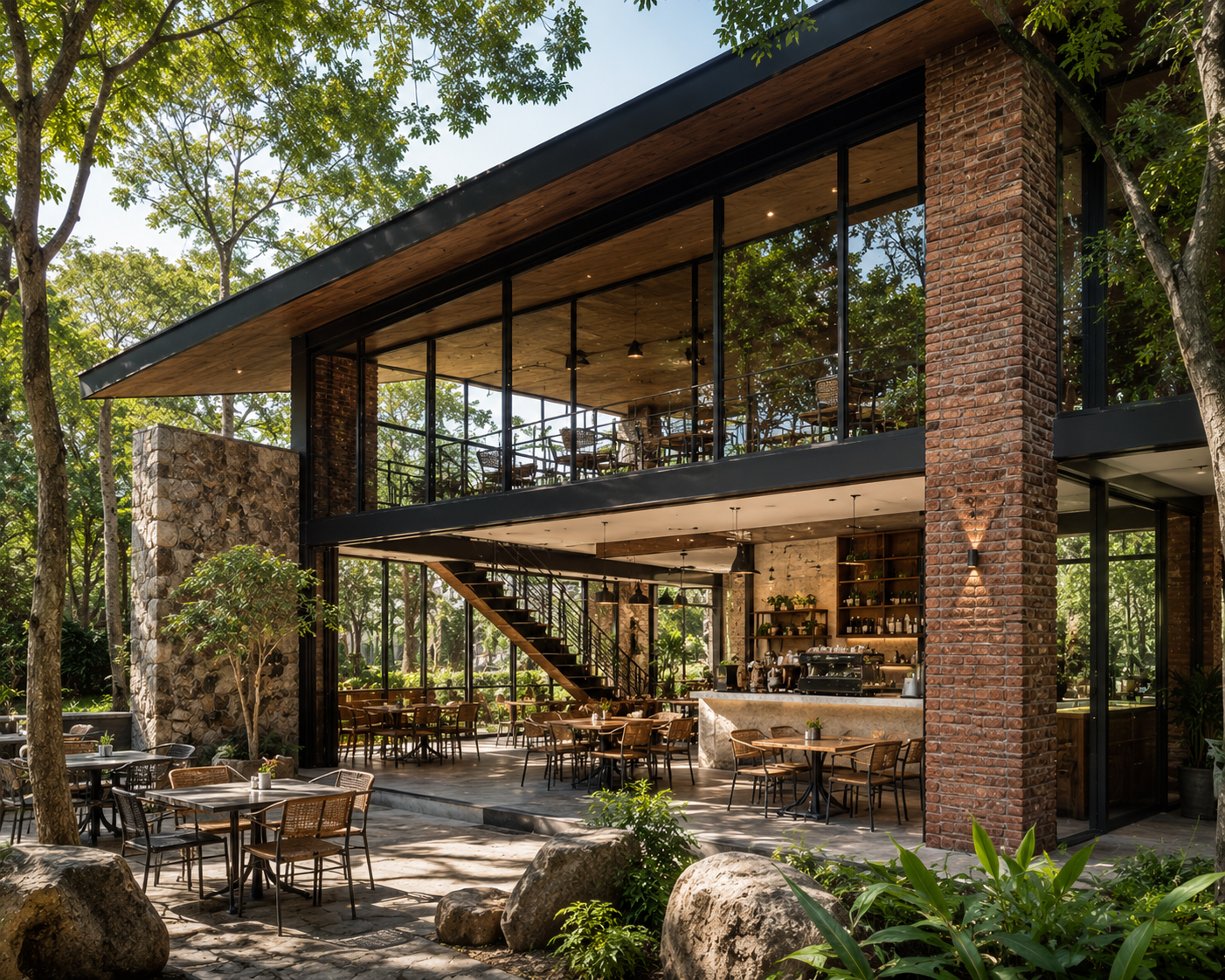 Stone & Timber Espresso House