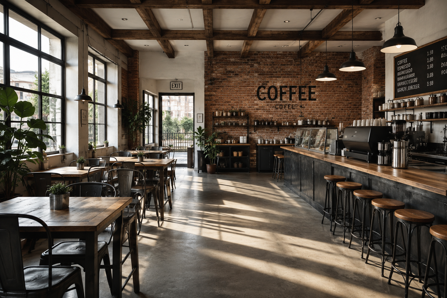 Sunlit Artisan Café